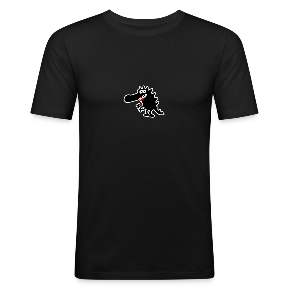 Shirt met Draakje - black
