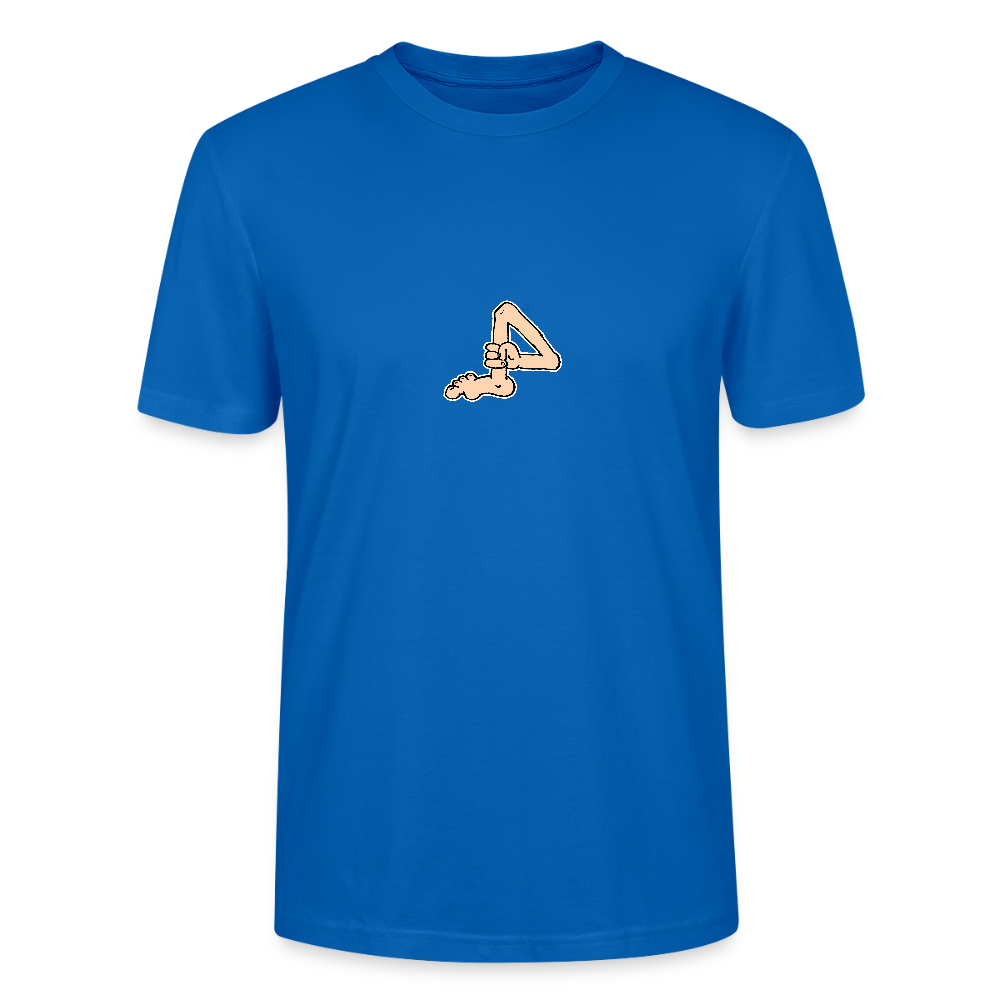 Shirt met voet met hand - peacock-blue