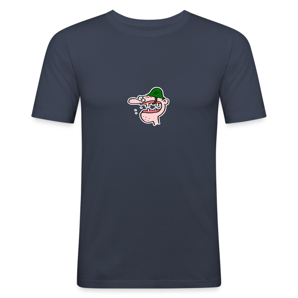 Shirt met veteraan - navy