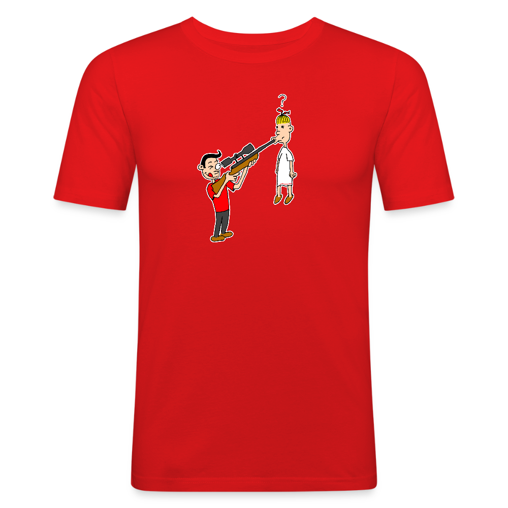 Shirt met Suske en Wiske en de Snode Sniper - red