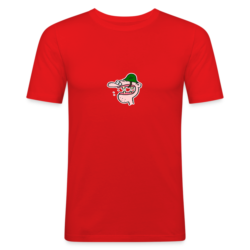 Shirt met veteraan - red