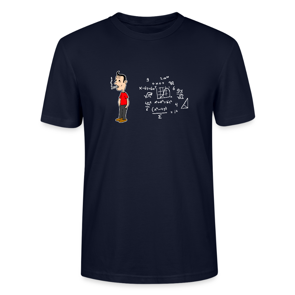 Regular fit shirt met Suske en wiskunde - navy