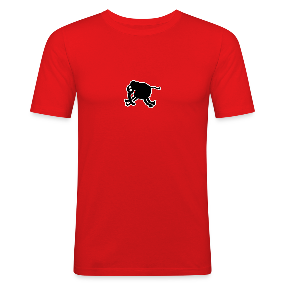 Shirt met olifant - red