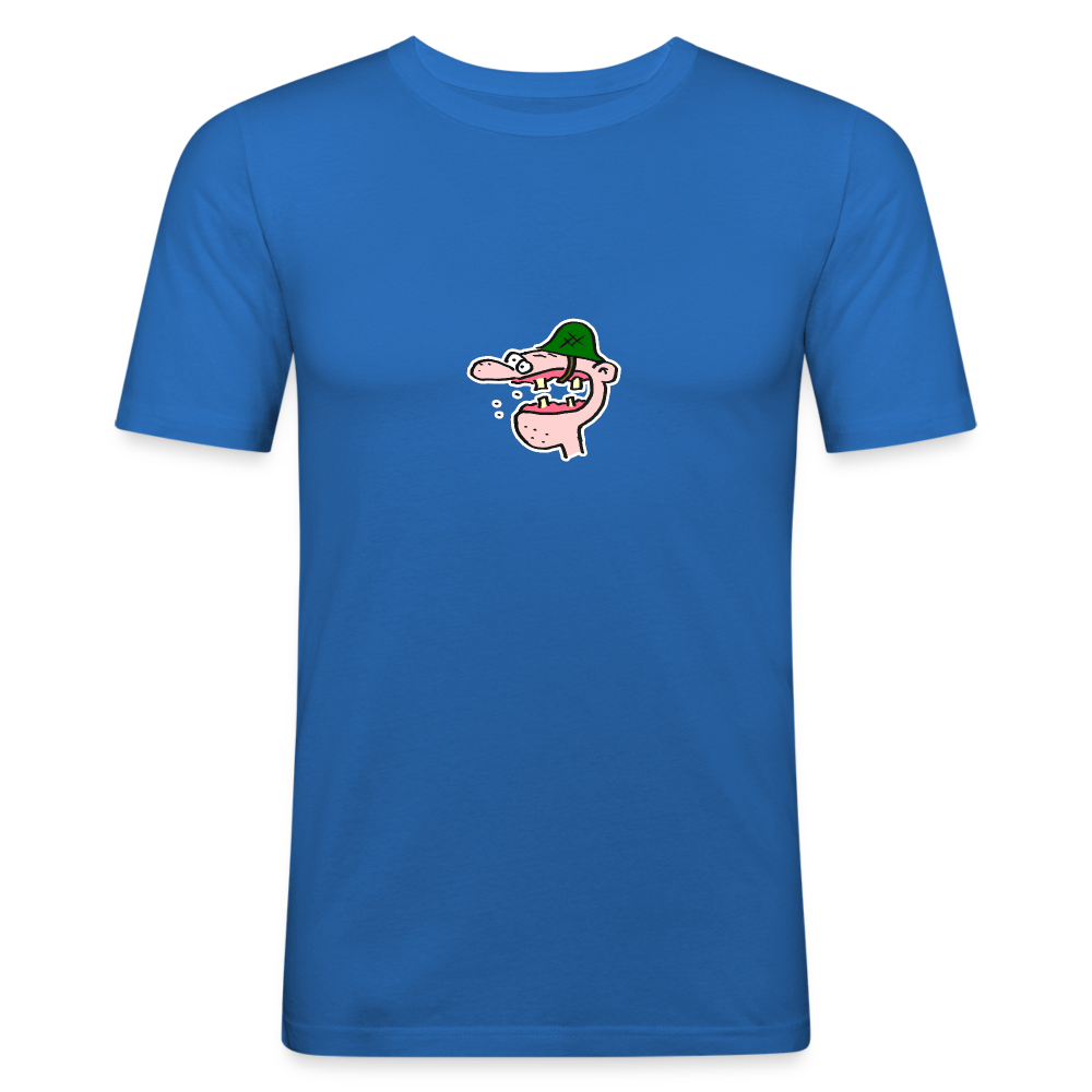 Shirt met veteraan - royal blue