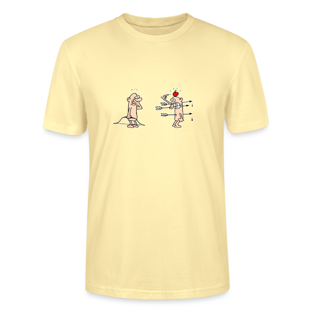 Shirt met pijlincident - cream