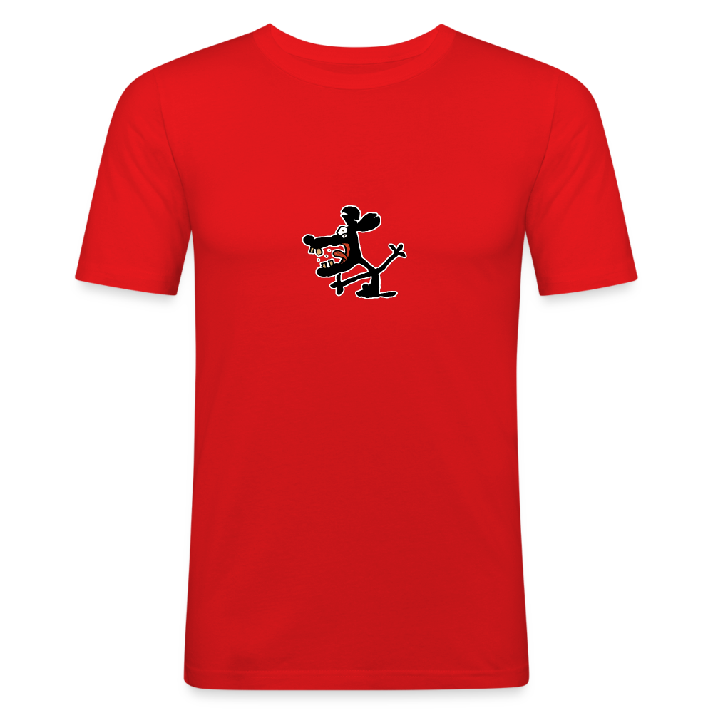 Shirt met muis 2 - red