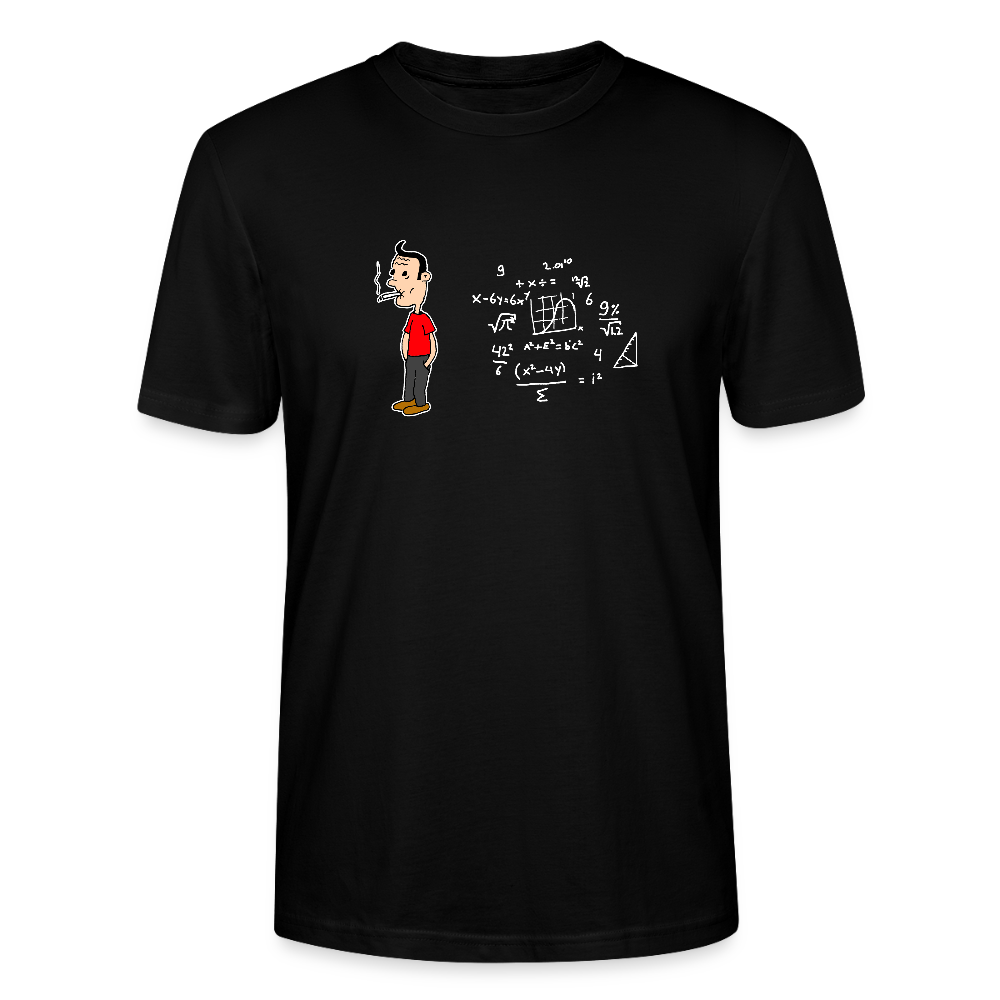 Regular fit shirt met Suske en wiskunde - black