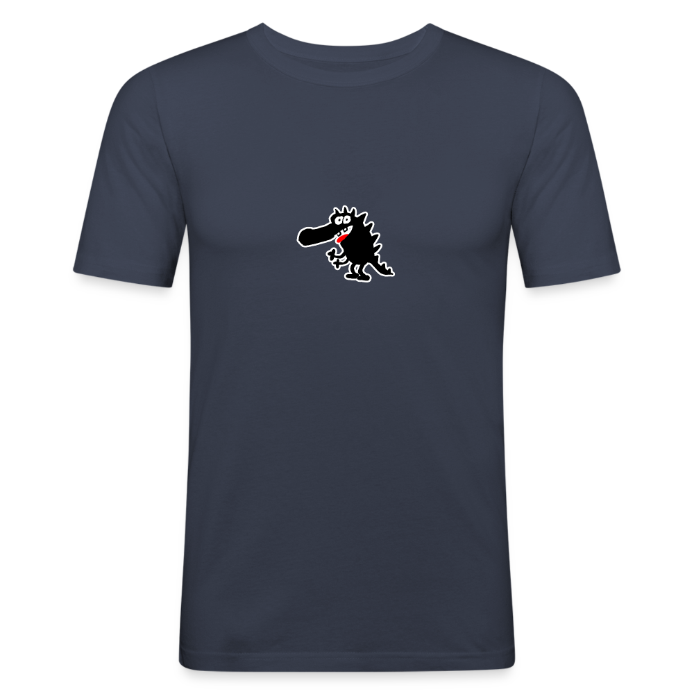 Shirt met Draakje - navy