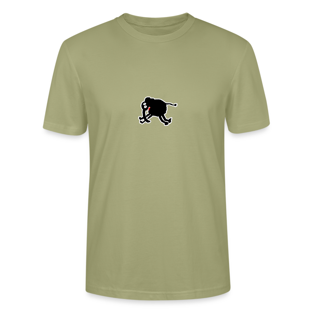 Shirt met olifant - sage