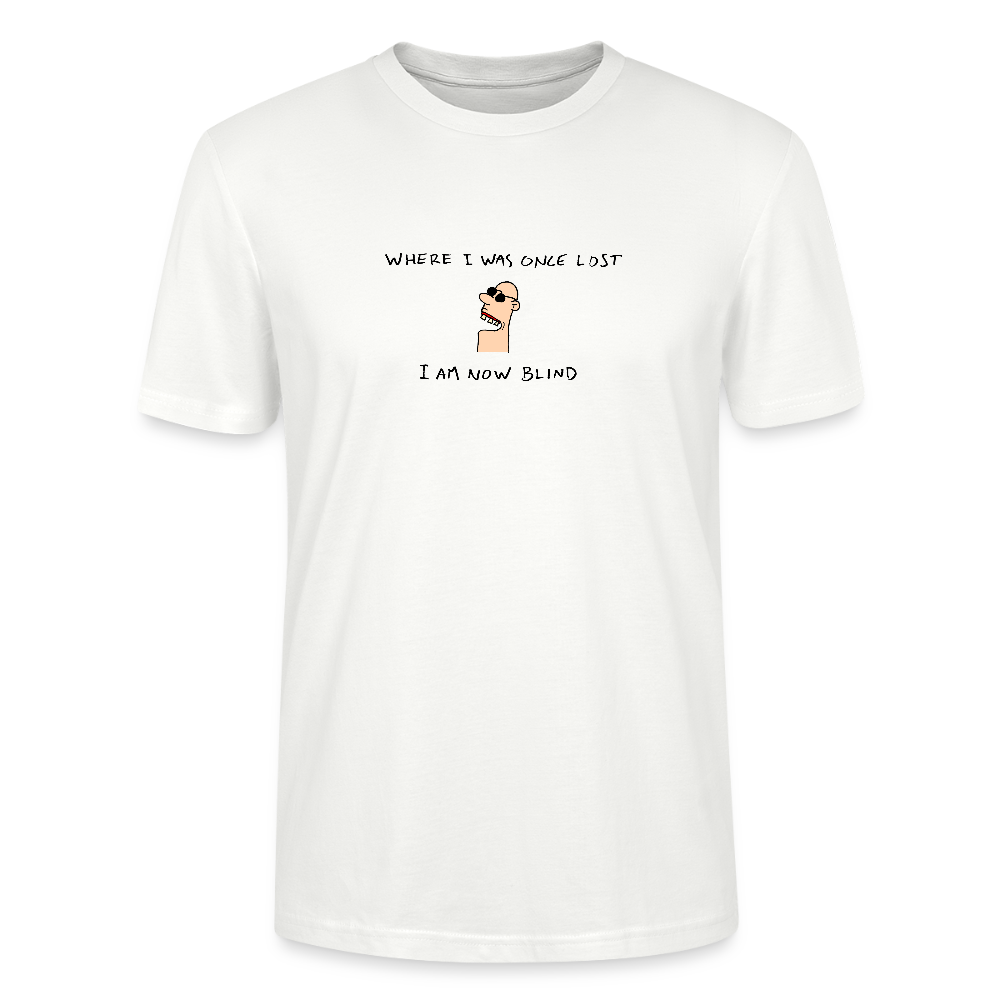 Regular fit shirt met wijze spreuk - white