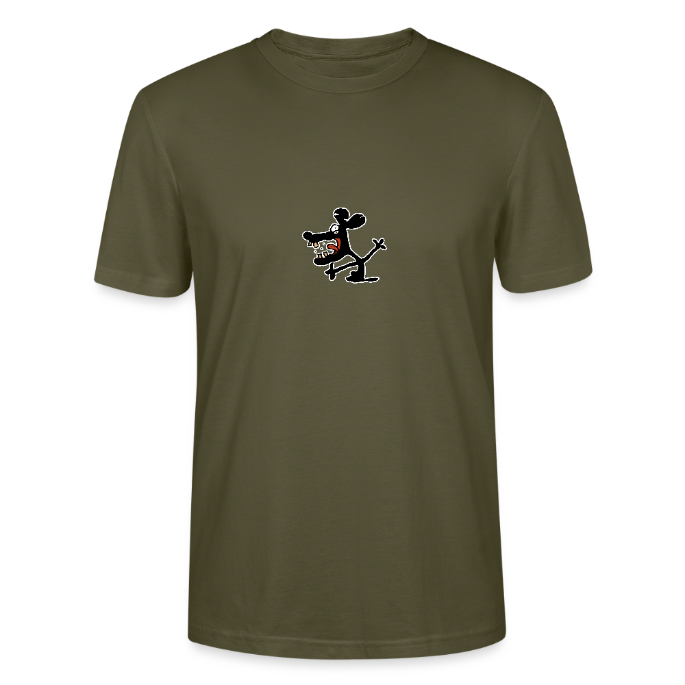 Shirt met muis 2 - khaki
