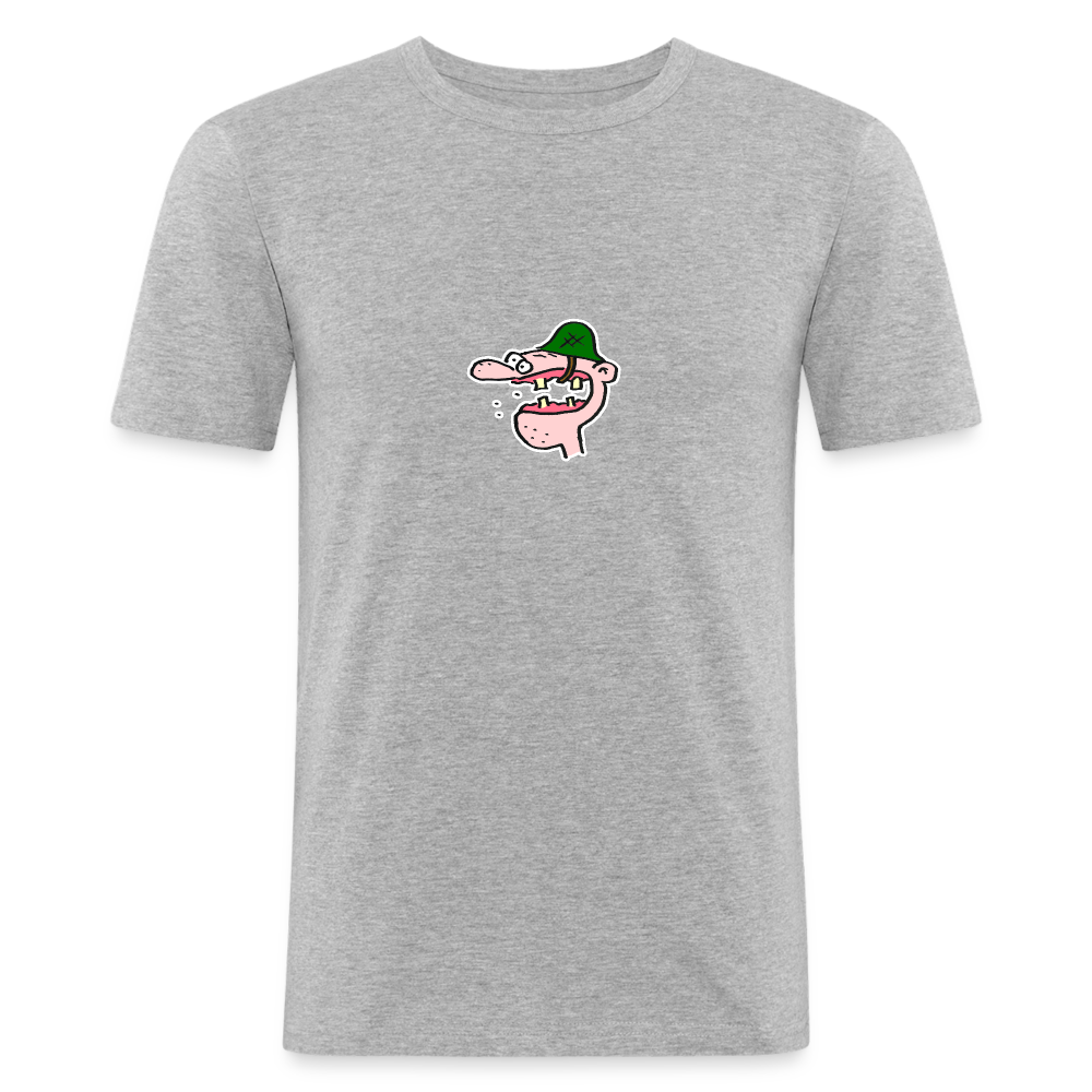 Shirt met veteraan - heather grey