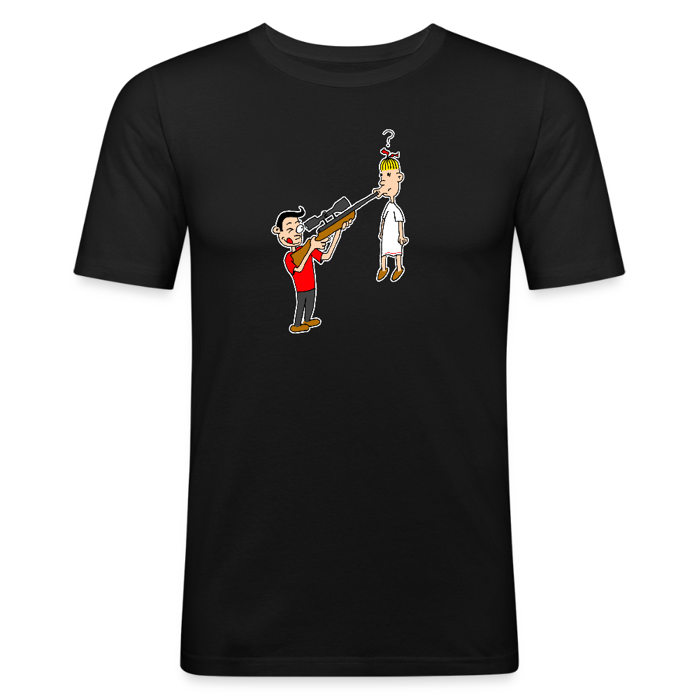 Shirt met Suske en Wiske en de Snode Sniper - black