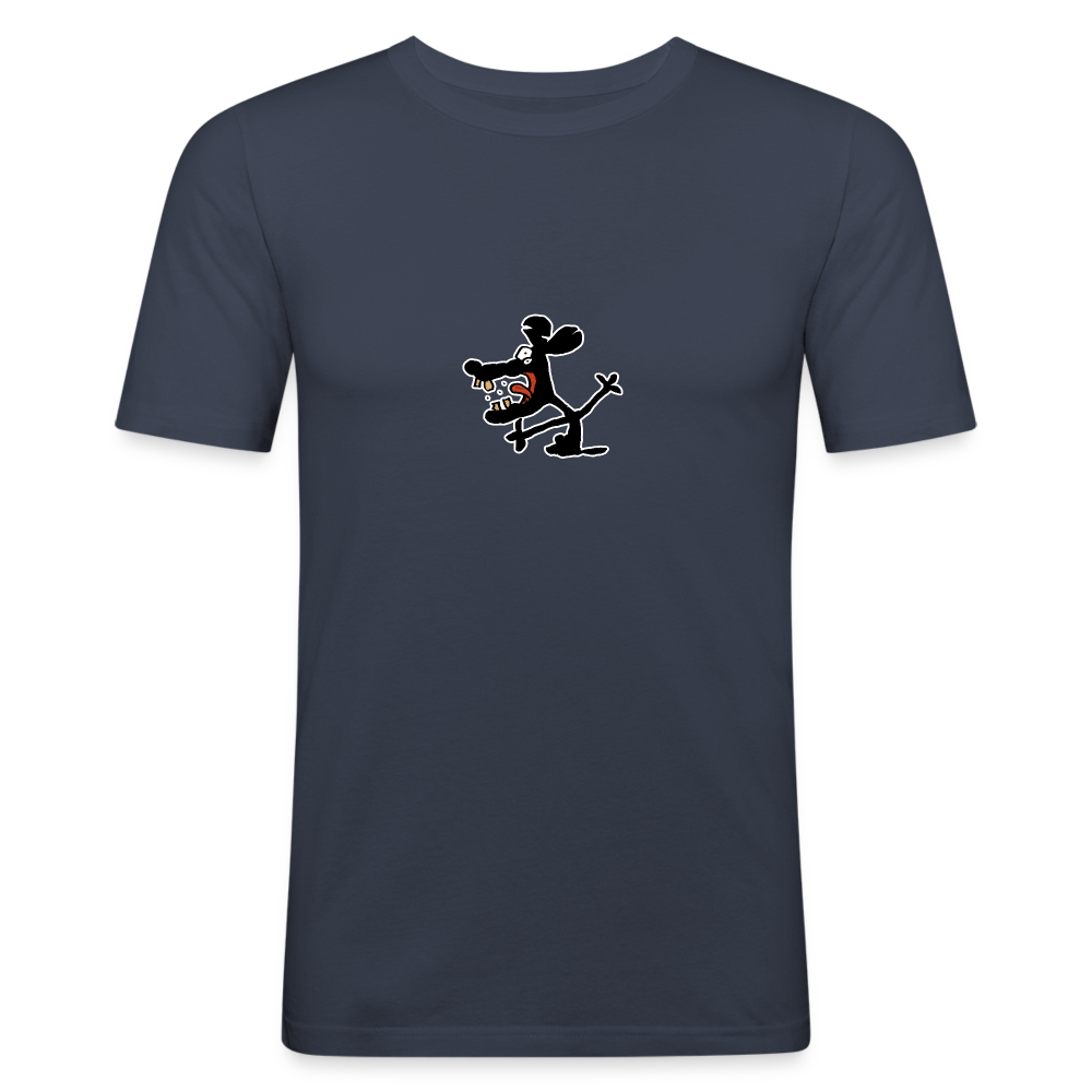 Shirt met muis 2 - navy