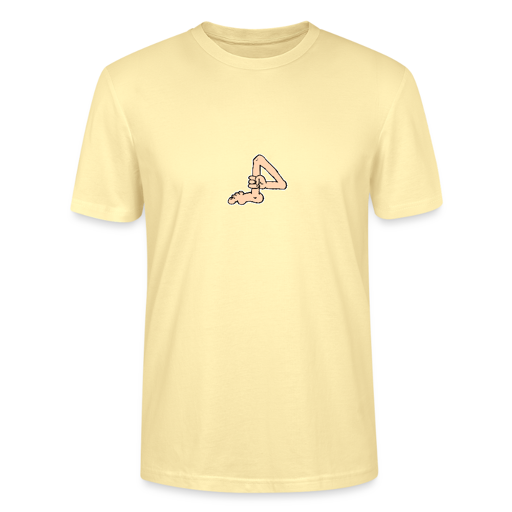 Shirt met voet met hand - cream