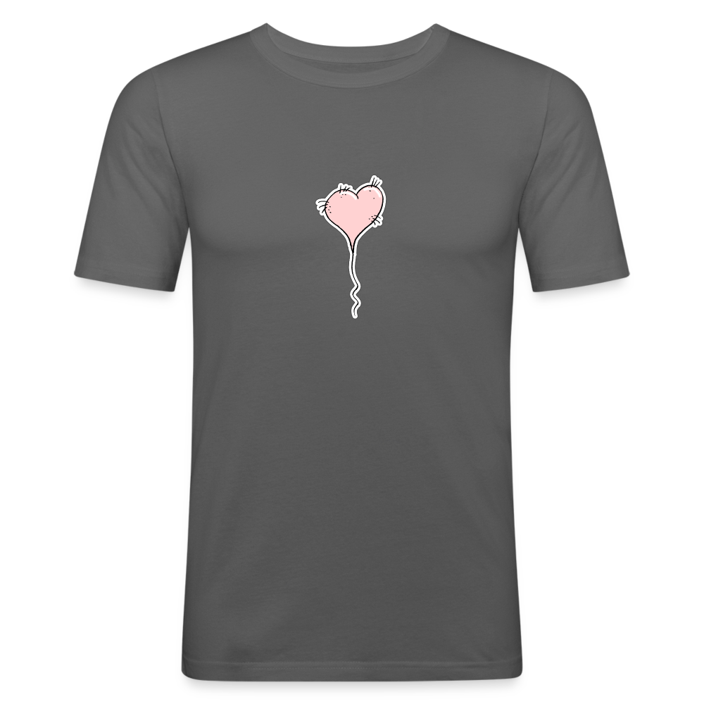 Shirt met vleesballon - graphite grey