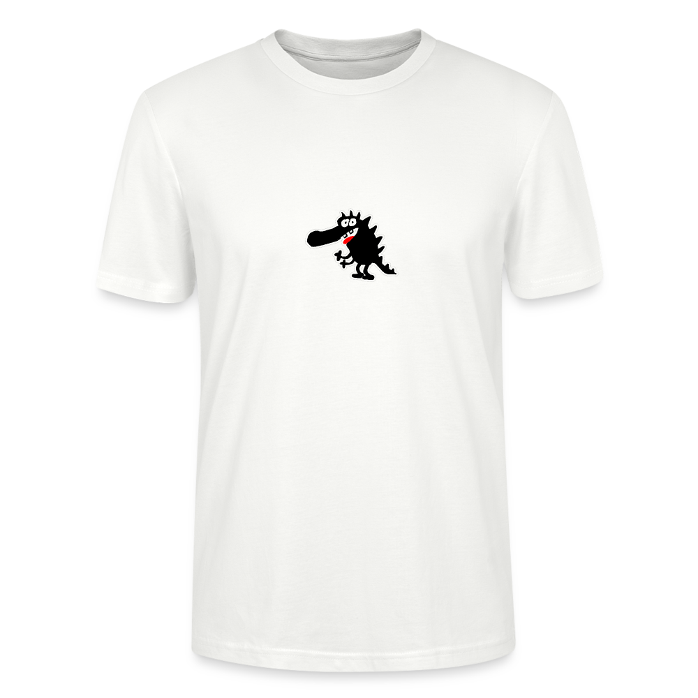 Shirt met draakje - white
