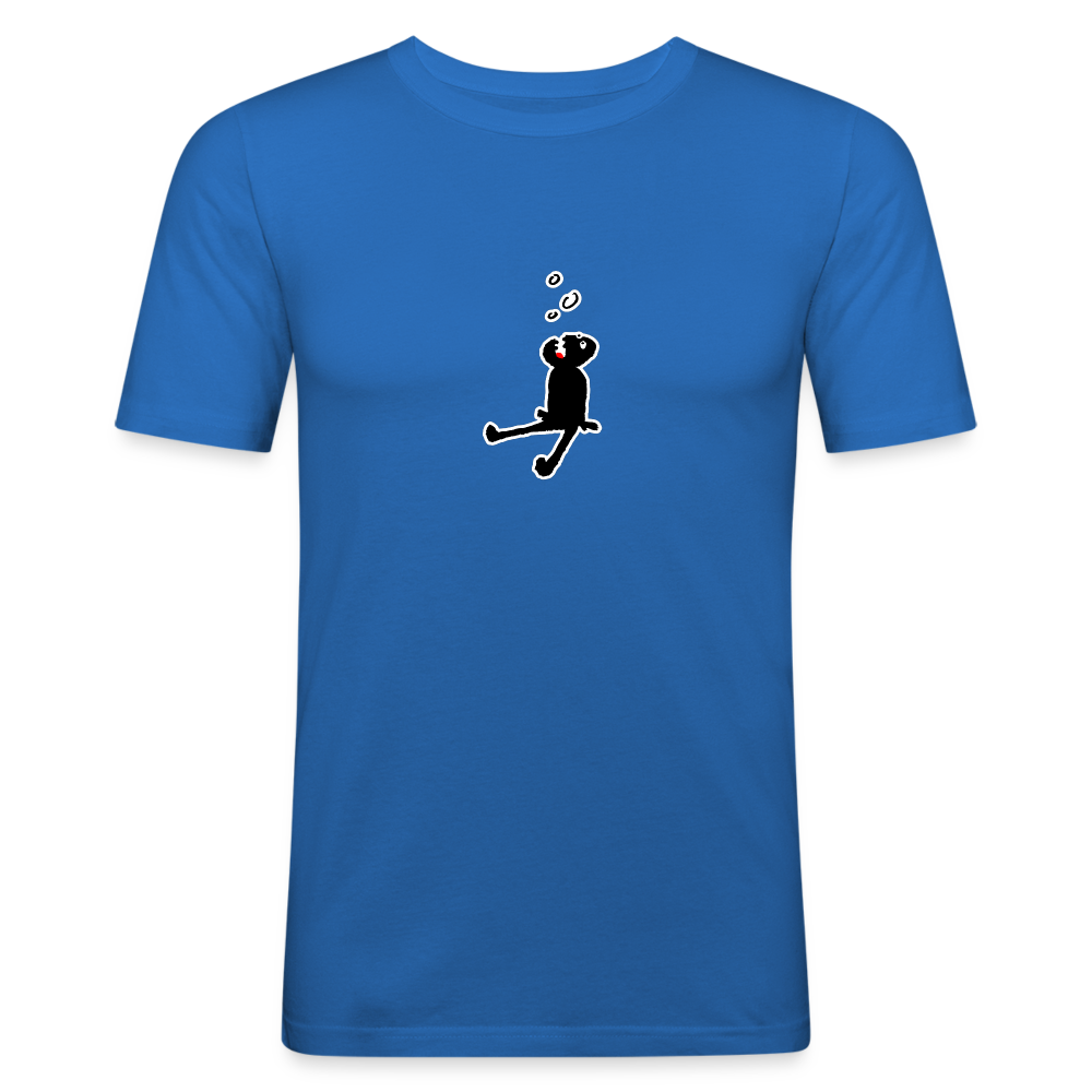 Shirt met weemoed - royal blue