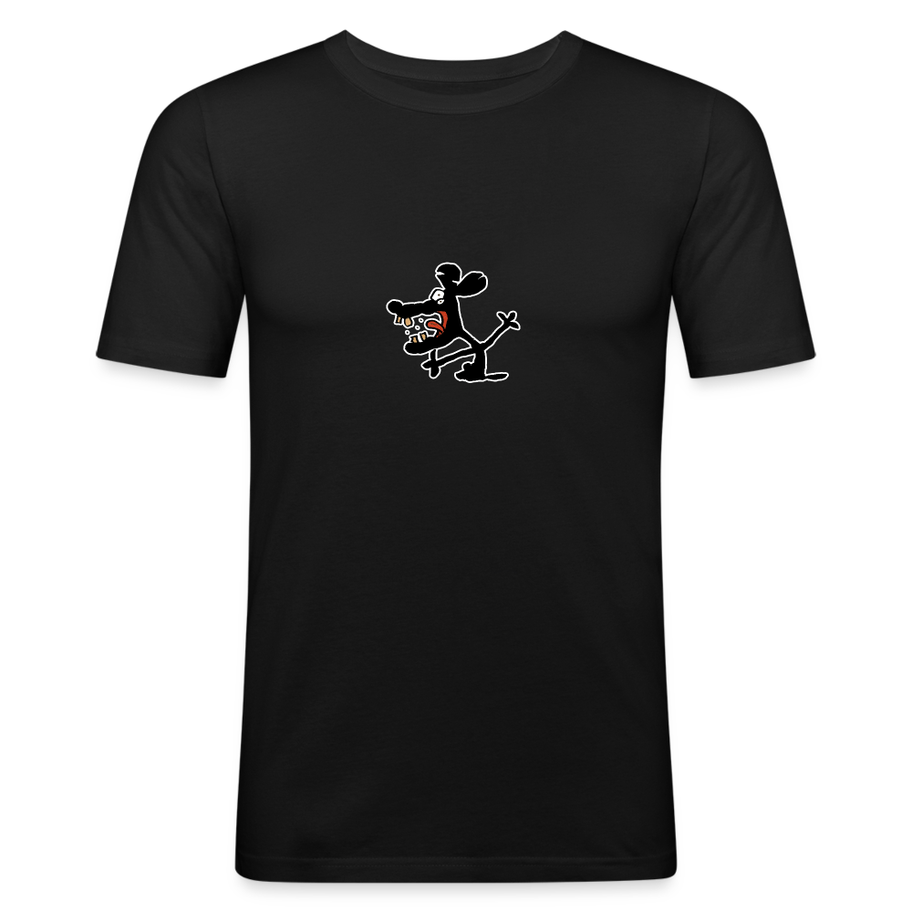 Shirt met muis 2 - black