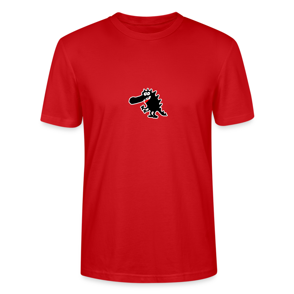 Shirt met draakje - red