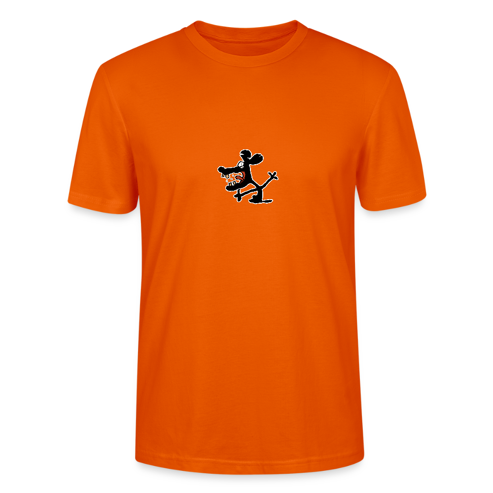 Shirt met muis 2 - bright orange
