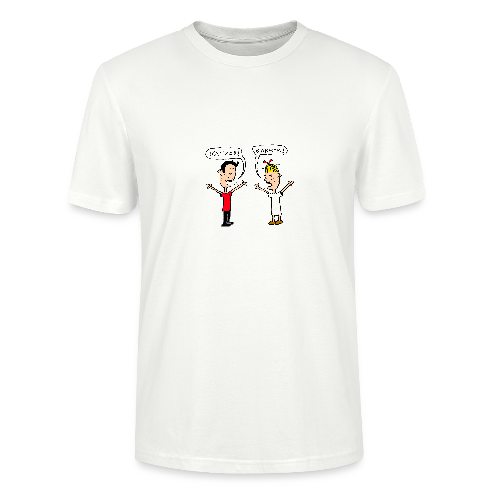 Shirt met Suske en Wiske die kanker roepen - white