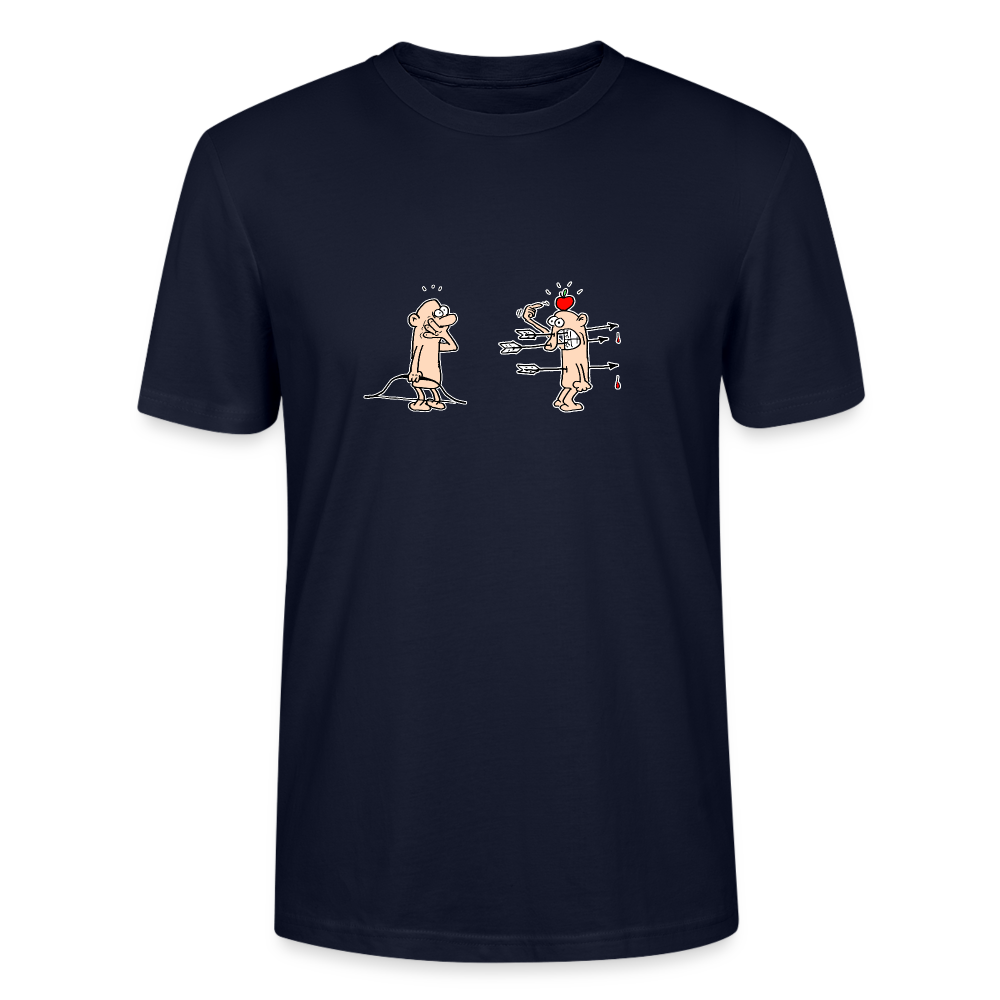 Shirt met pijlincident - navy