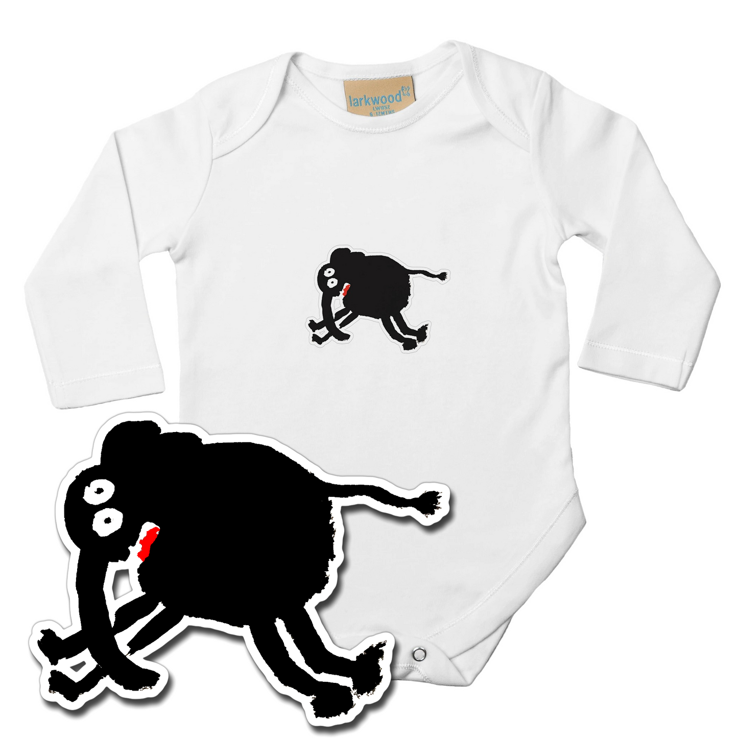 Romper met olifantje