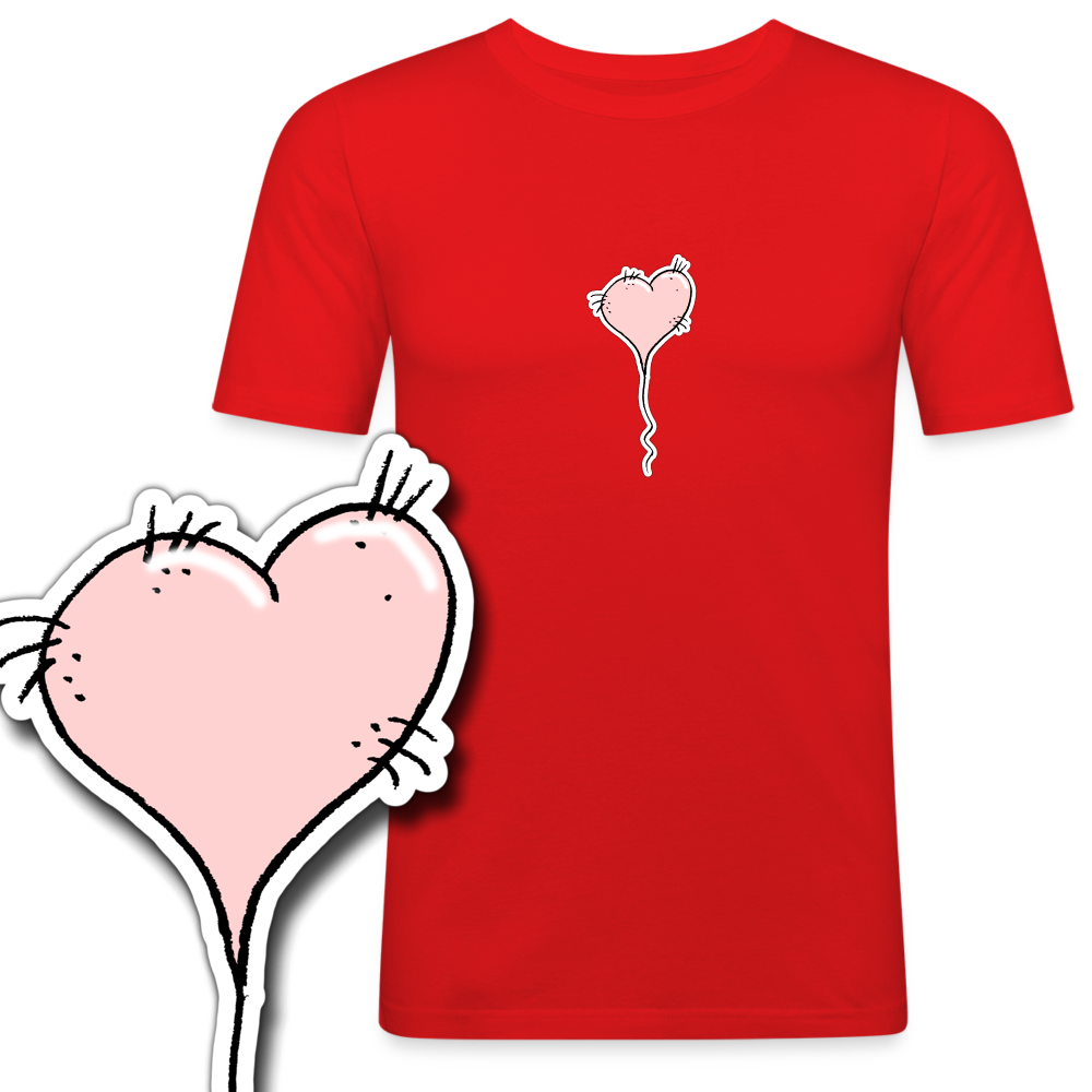 Slim fit shirt met vleesballon
