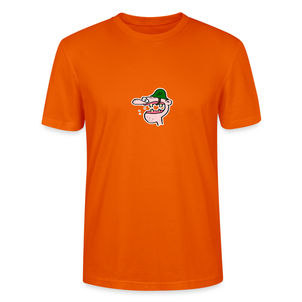 Shirt met veteraan - bright orange