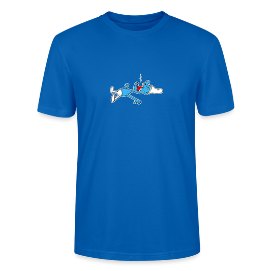 Regular fit shirt met dode smurf - peacock-blue