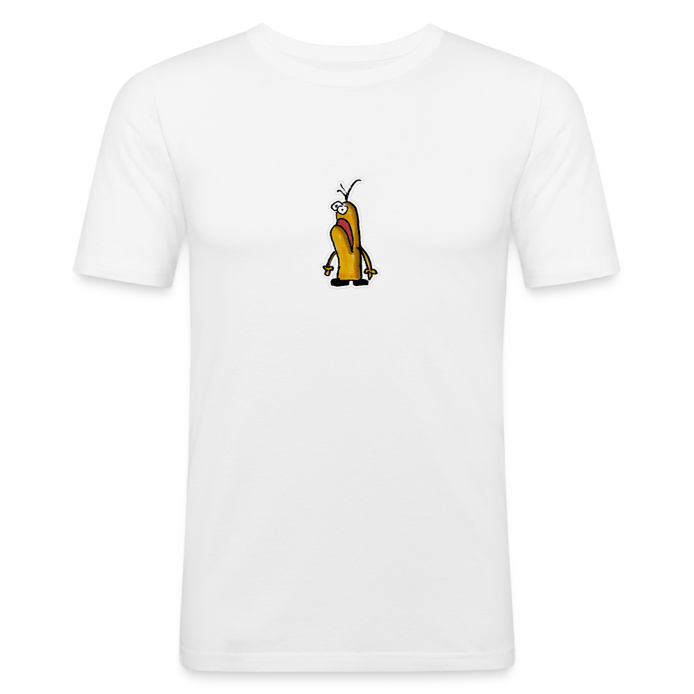 Shirt met figuurtje - white