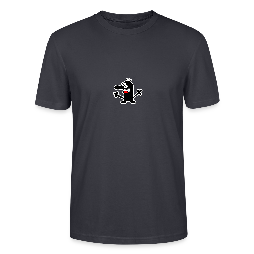 Shirt met poppetje - India Ink Grey