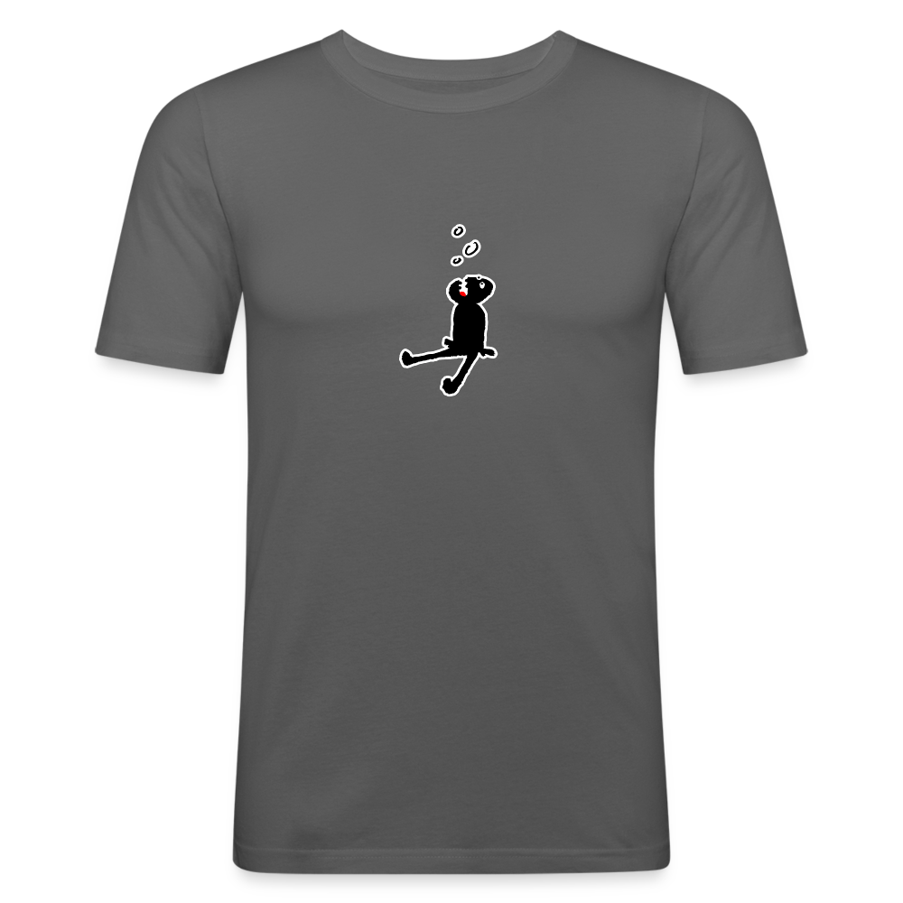 Shirt met weemoed - graphite grey