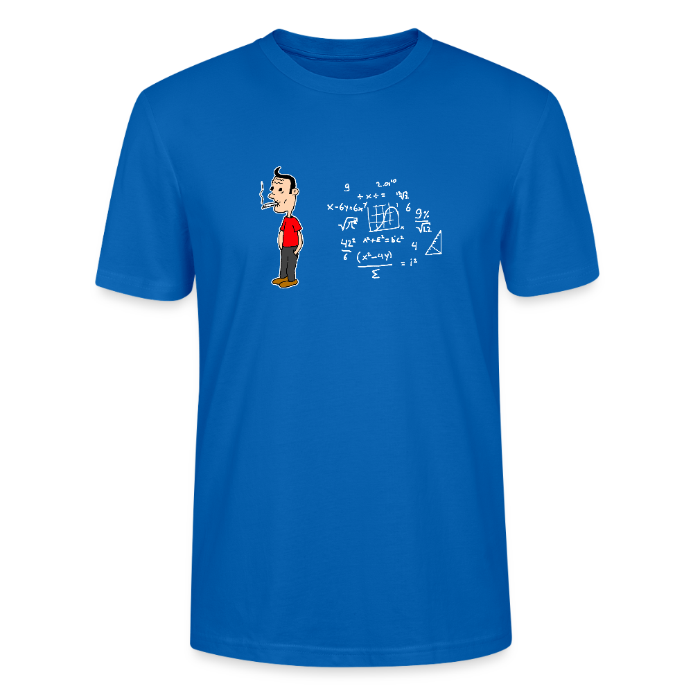 Regular fit shirt met Suske en wiskunde - peacock-blue