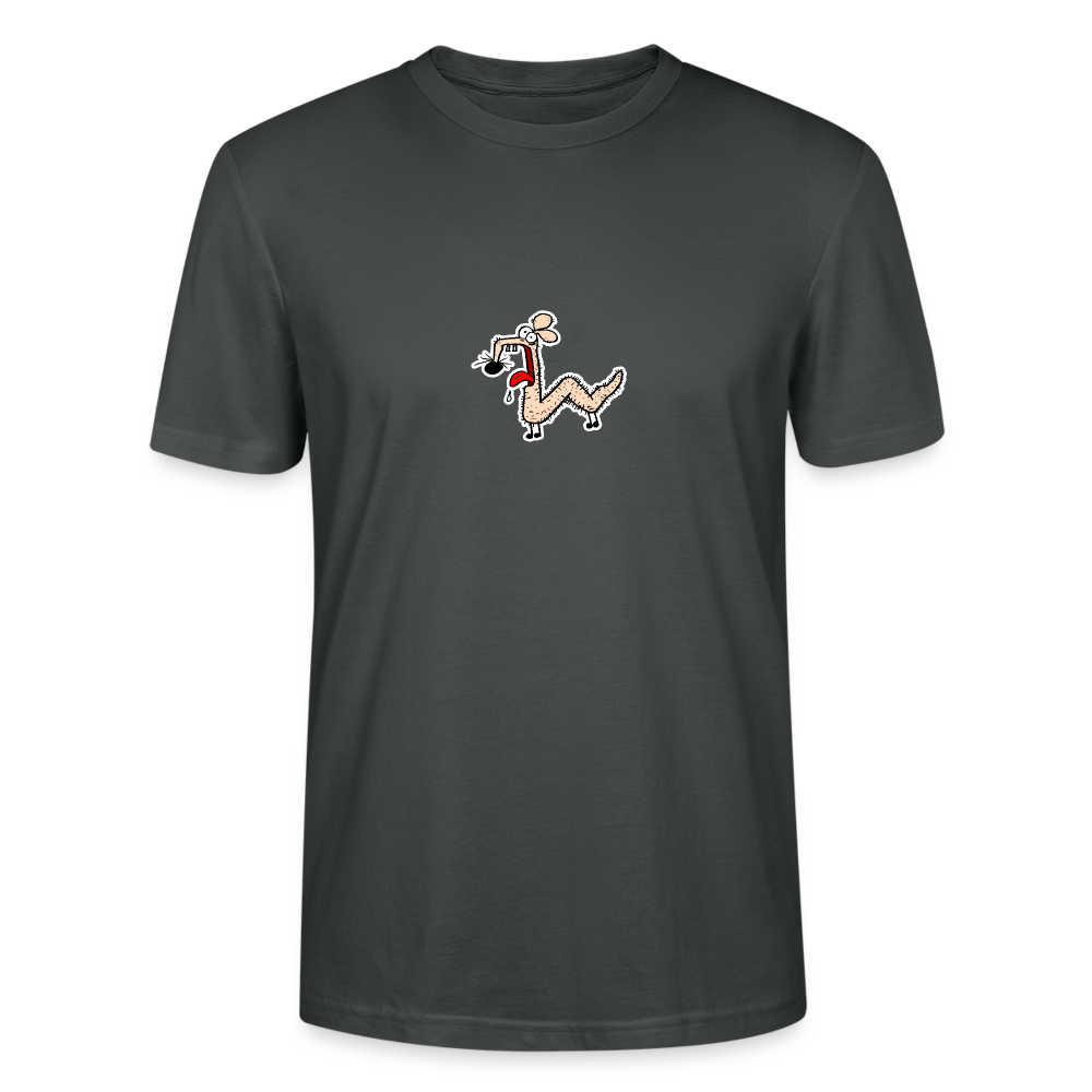 Shirt met knaagslang - anthracite
