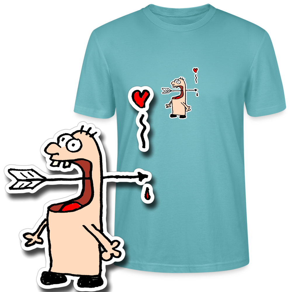 Regular fit shirt met pijlenslikker