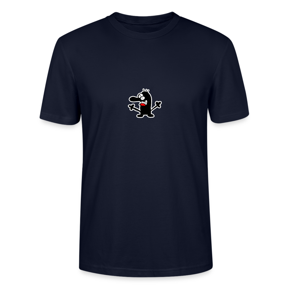 Shirt met poppetje - navy