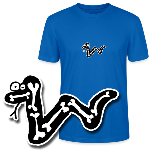 Regular fit shirt met slang met botten