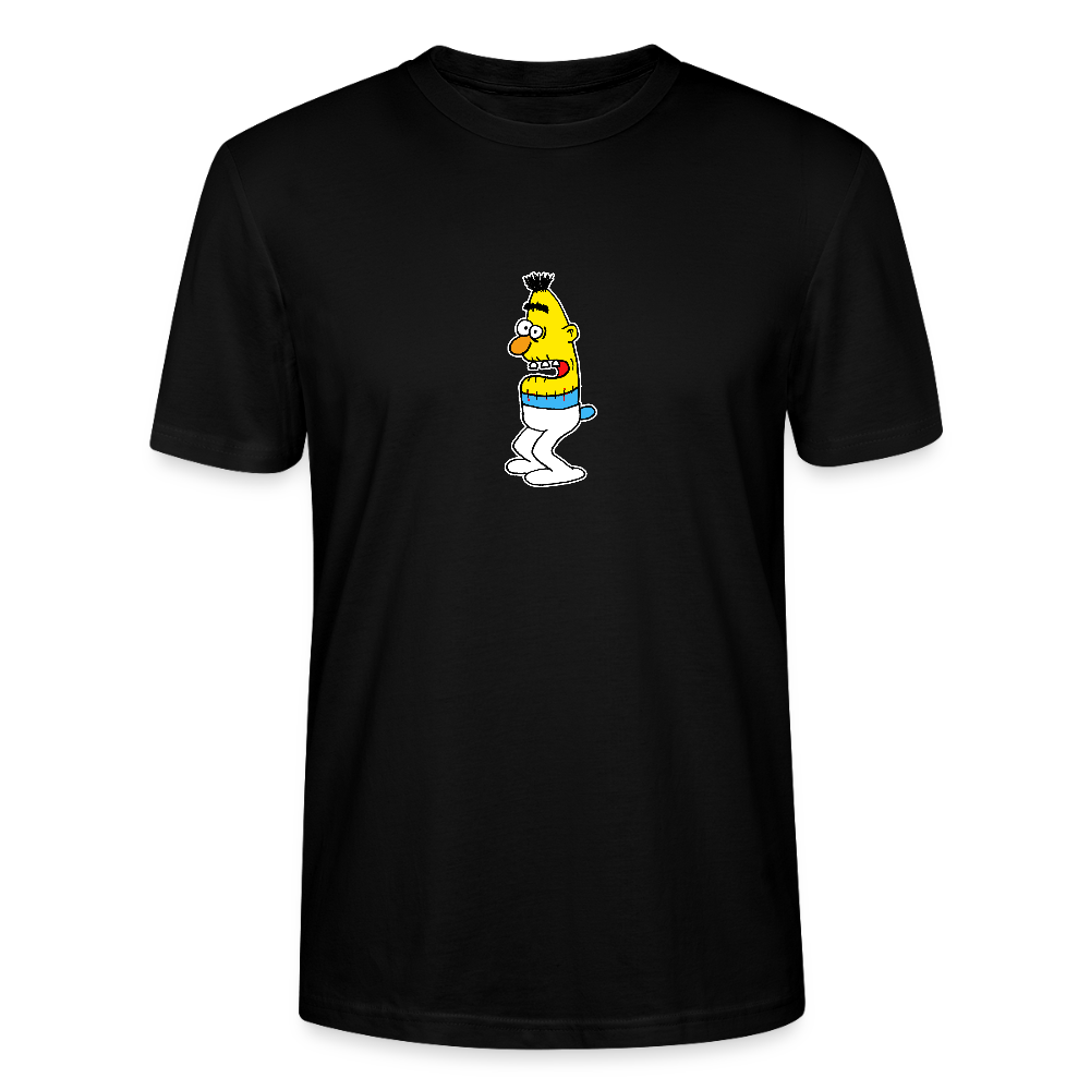 Regular fit shirt met Smurt - black