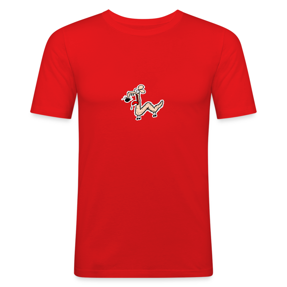 Shirt met knaagslang - red