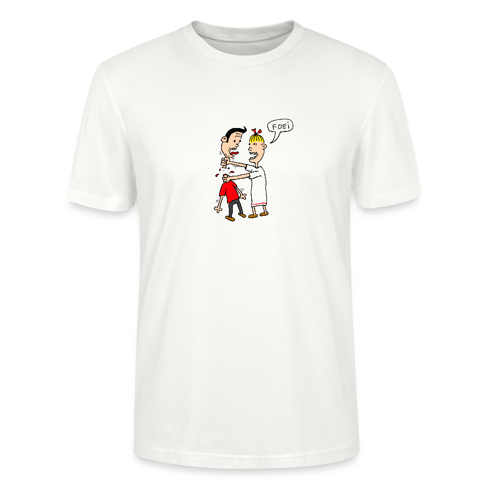 Regular fit shirt met Wiske die iets uitlegt aan Suske - white