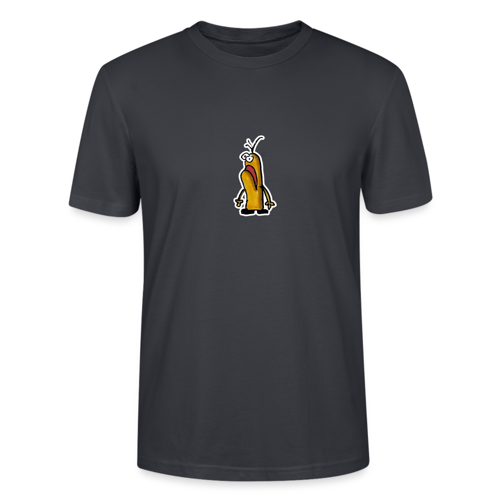 Shirt met figuurtje - India Ink Grey