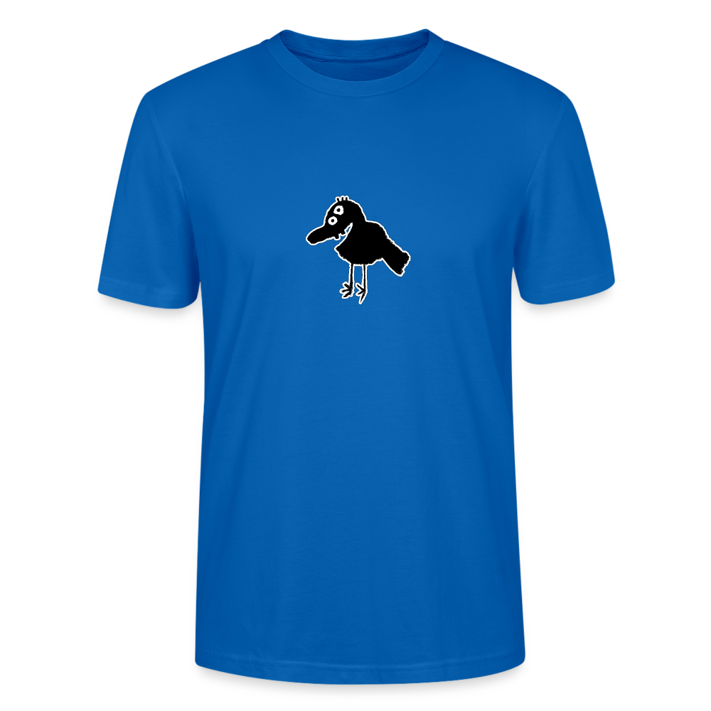 Shirt met vogel - peacock-blue
