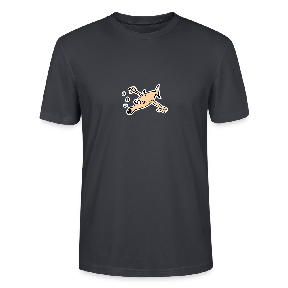 Shirt met vis met armen - India Ink Grey