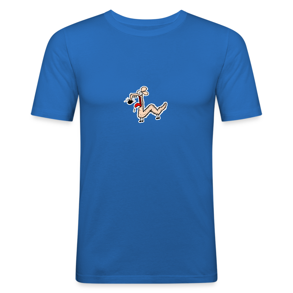 Shirt met knaagslang - royal blue