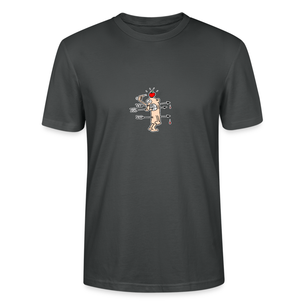 Shirt met bijna raak - anthracite