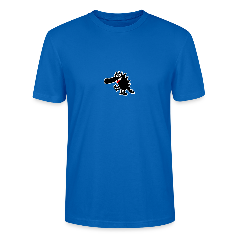Shirt met draakje - peacock-blue