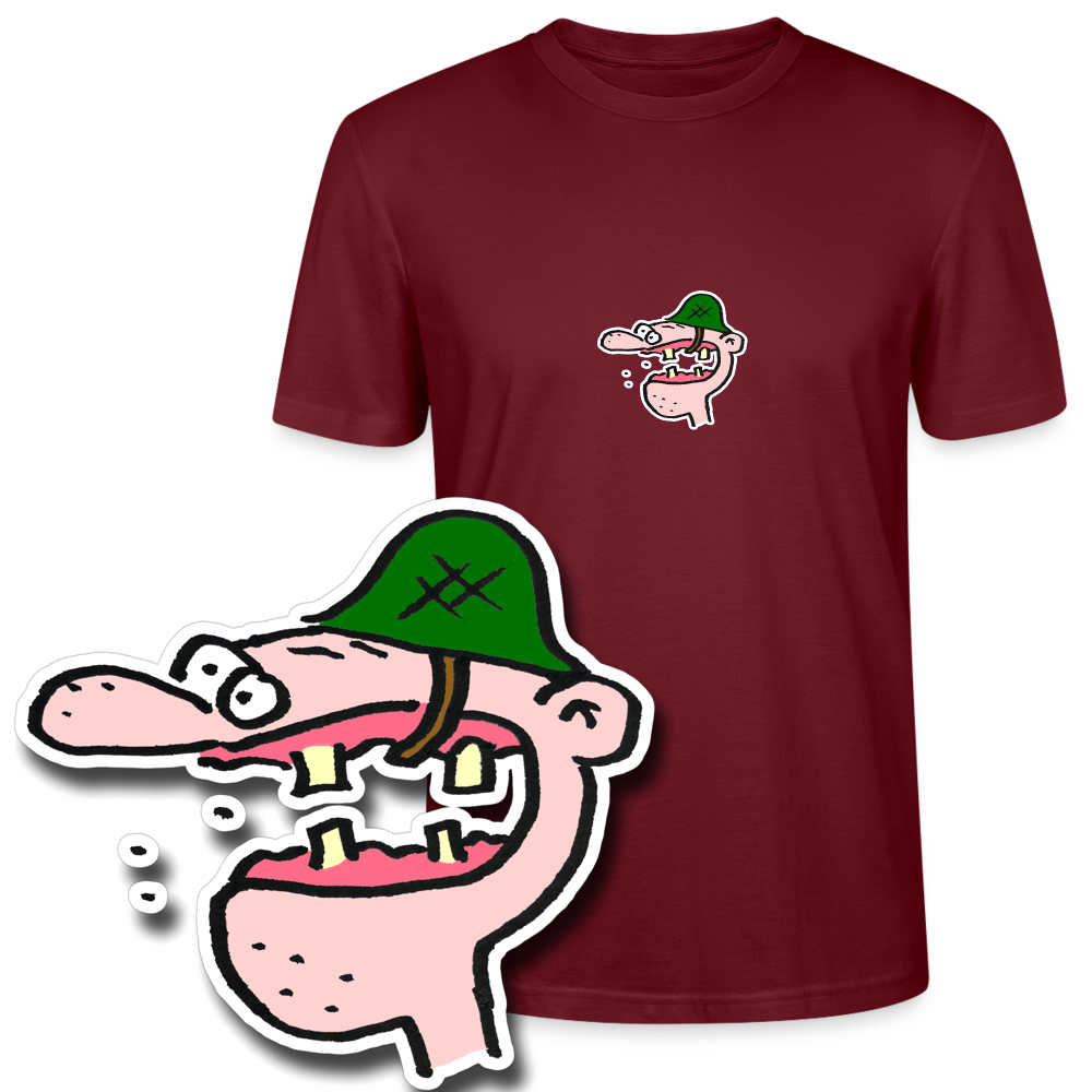 Regular fit shirt met veteraan