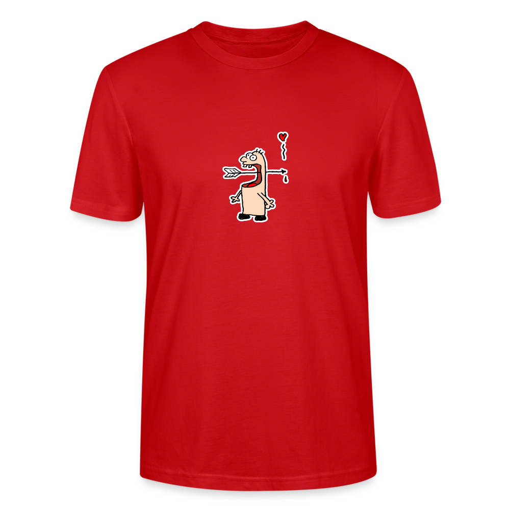 Shirt met pijlenslikker - red